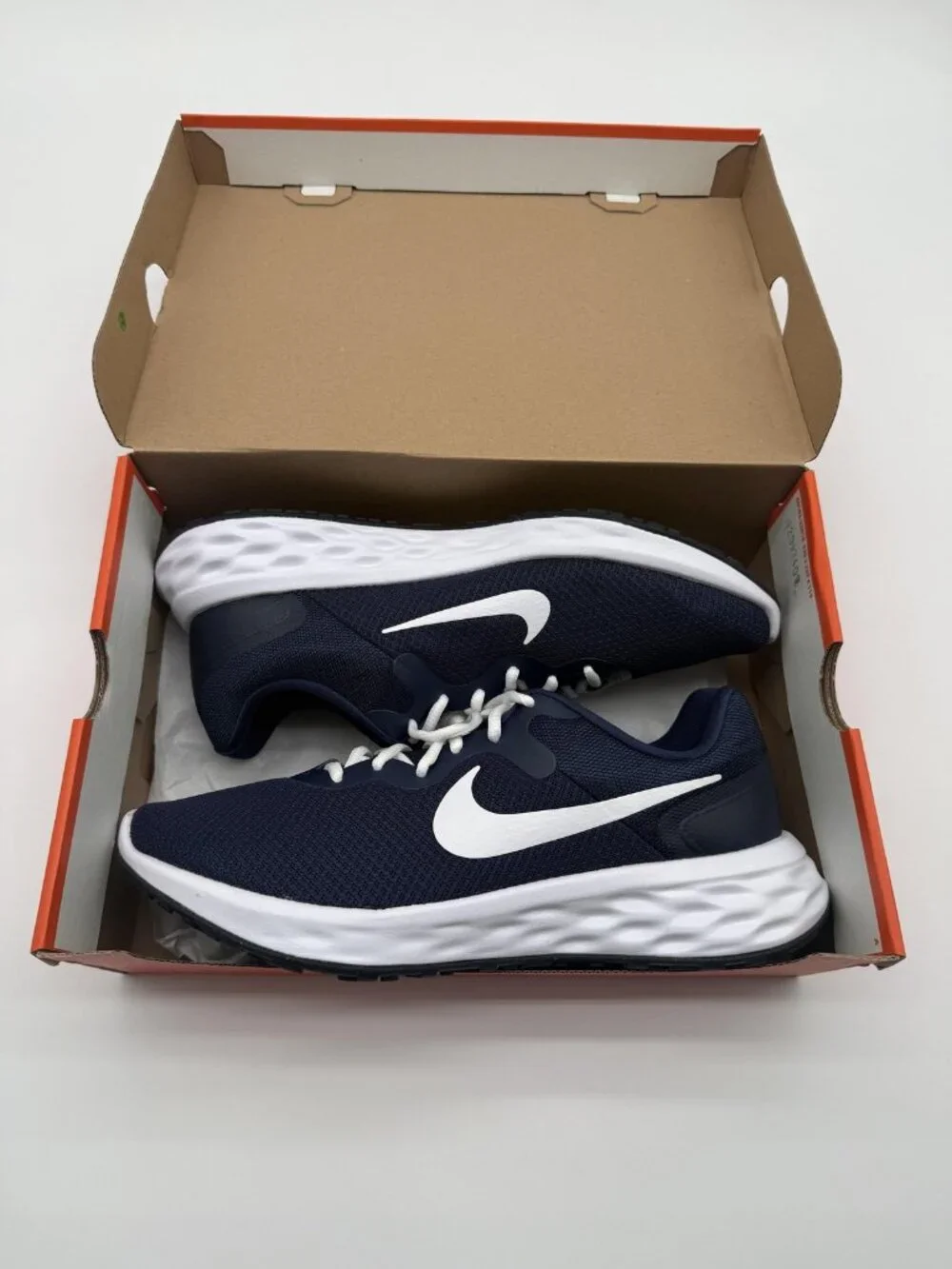New Nike Revolution 6 NN Shoes Men's Size 11.5 Blue Navy Running DC3728 401